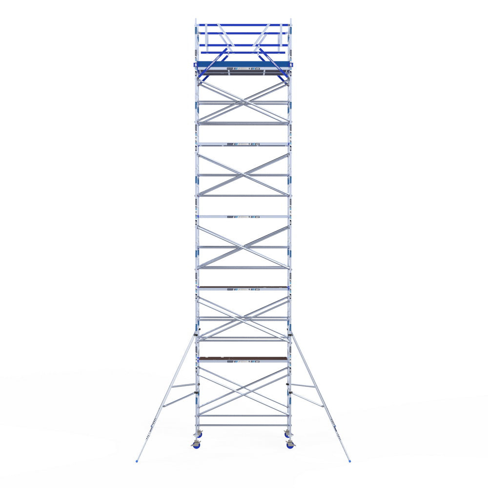 ASC Rolsteiger met schoren - 135x250 - 12,2m werkhoogte - Vrijstaand - Carbon