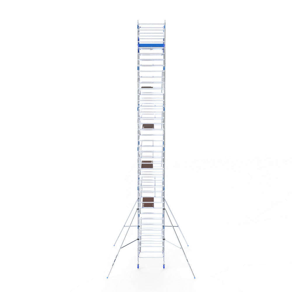ASC Rolsteiger met schoren - 135x250 - 13,2m werkhoogte - Vrijstaand - Carbon