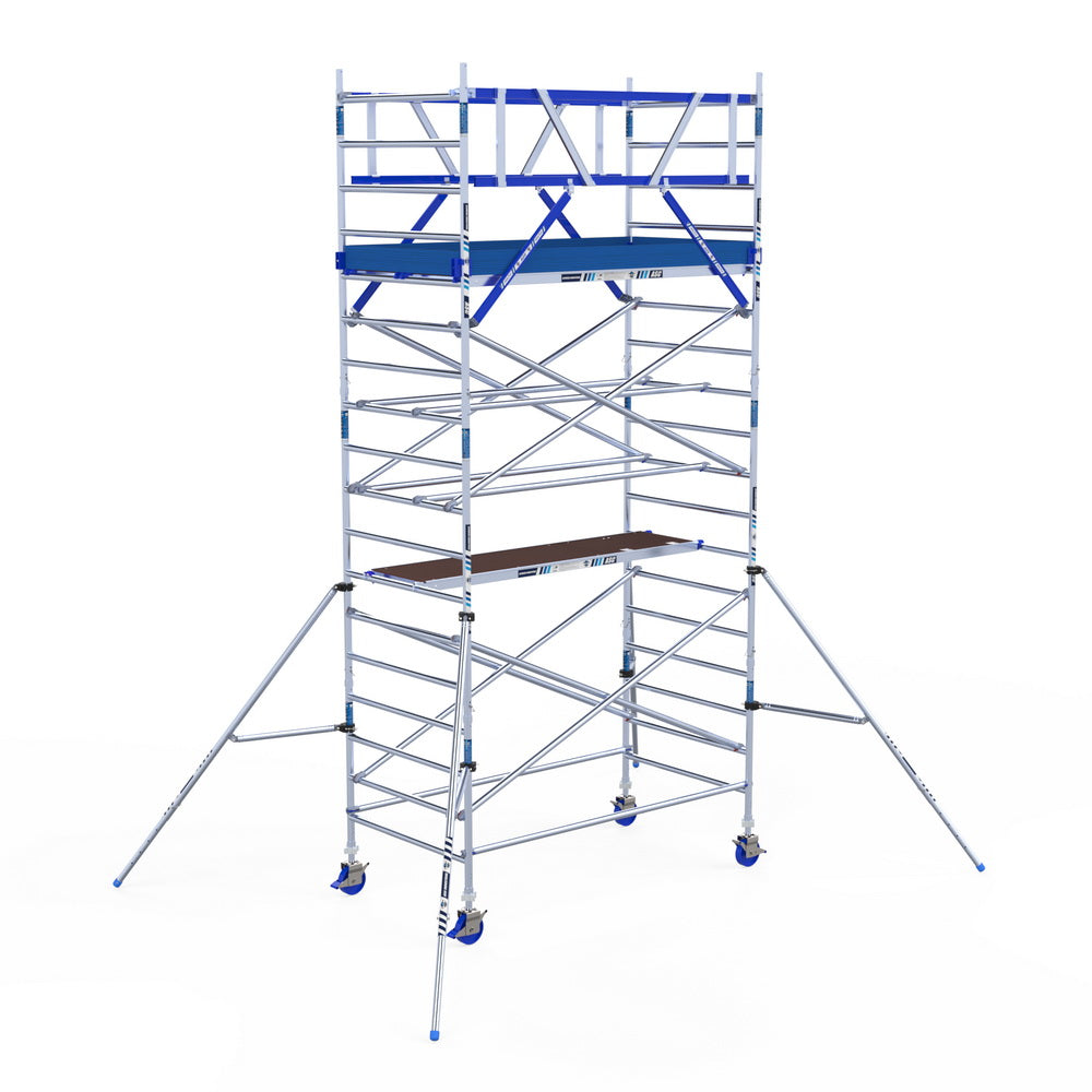 ASC Rolsteiger met schoren - 135x250 - 6,2m werkhoogte - Vrijstaand