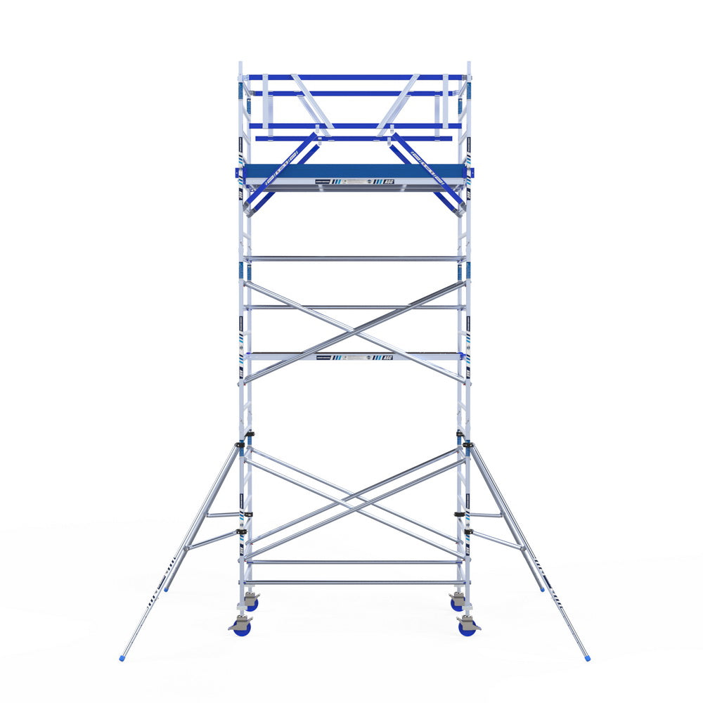 ASC Rolsteiger met schoren - 135x250 - 7,2m werkhoogte - Vrijstaand - Carbon