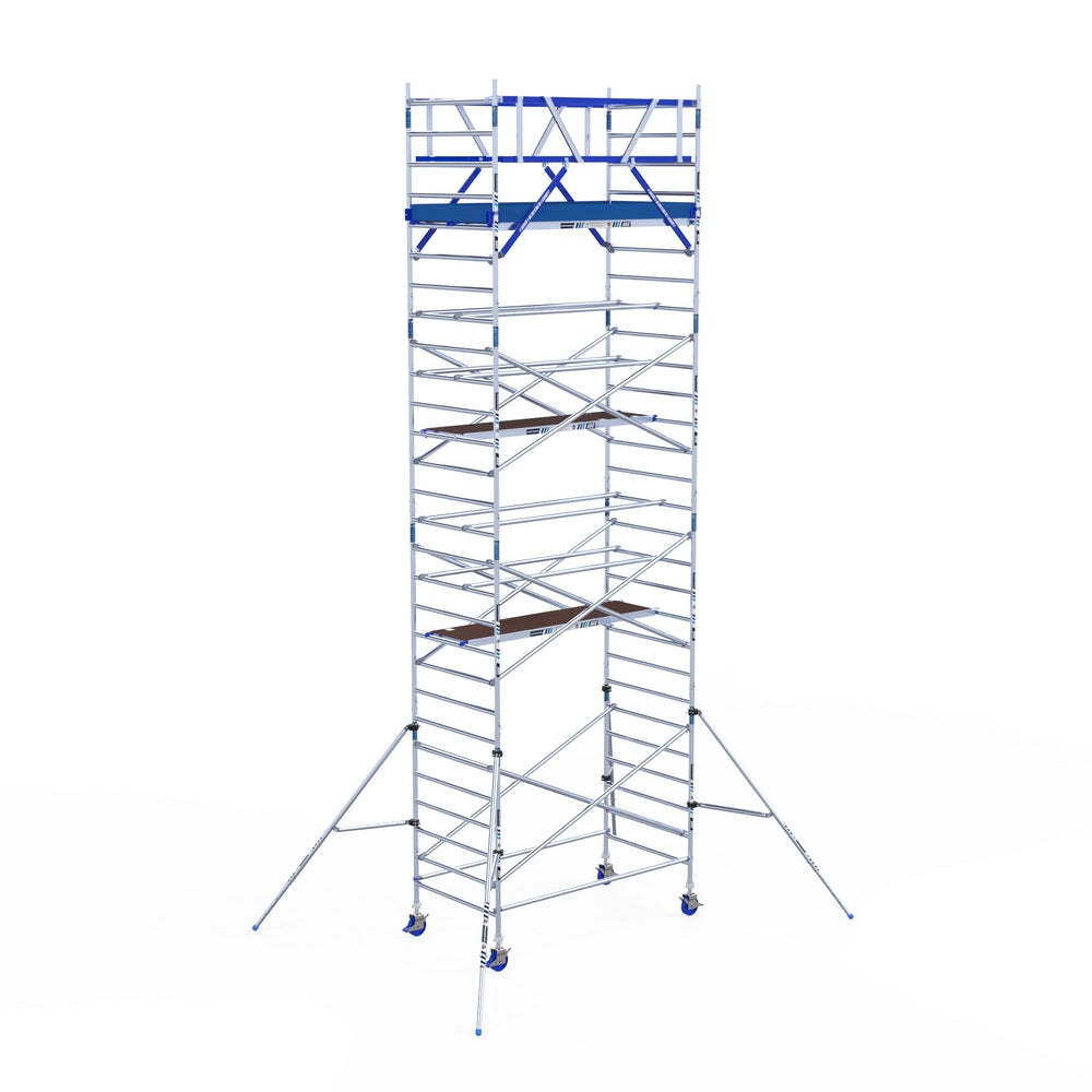 ASC Rolsteiger met schoren - 135x250 - 9,2m werkhoogte - Vrijstaand - Carbon