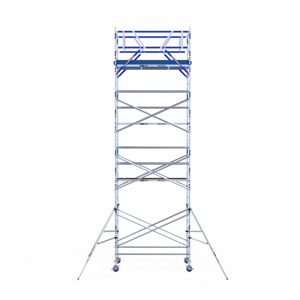 ASC Rolsteiger met schoren - 135x250 - 9,2m werkhoogte - Vrijstaand - Carbon