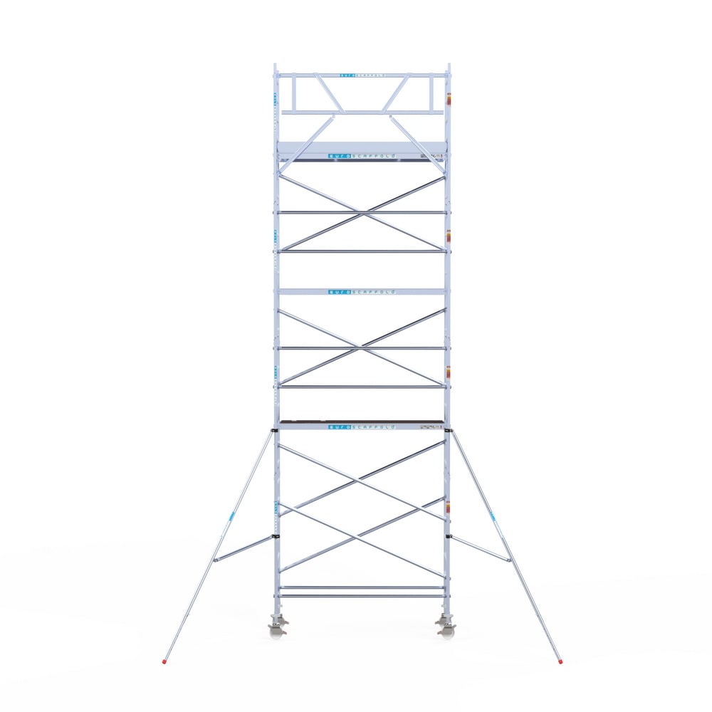 Rolsteiger Original 75x250 9,2m werkhoogte carbon vloer tegen de gevel