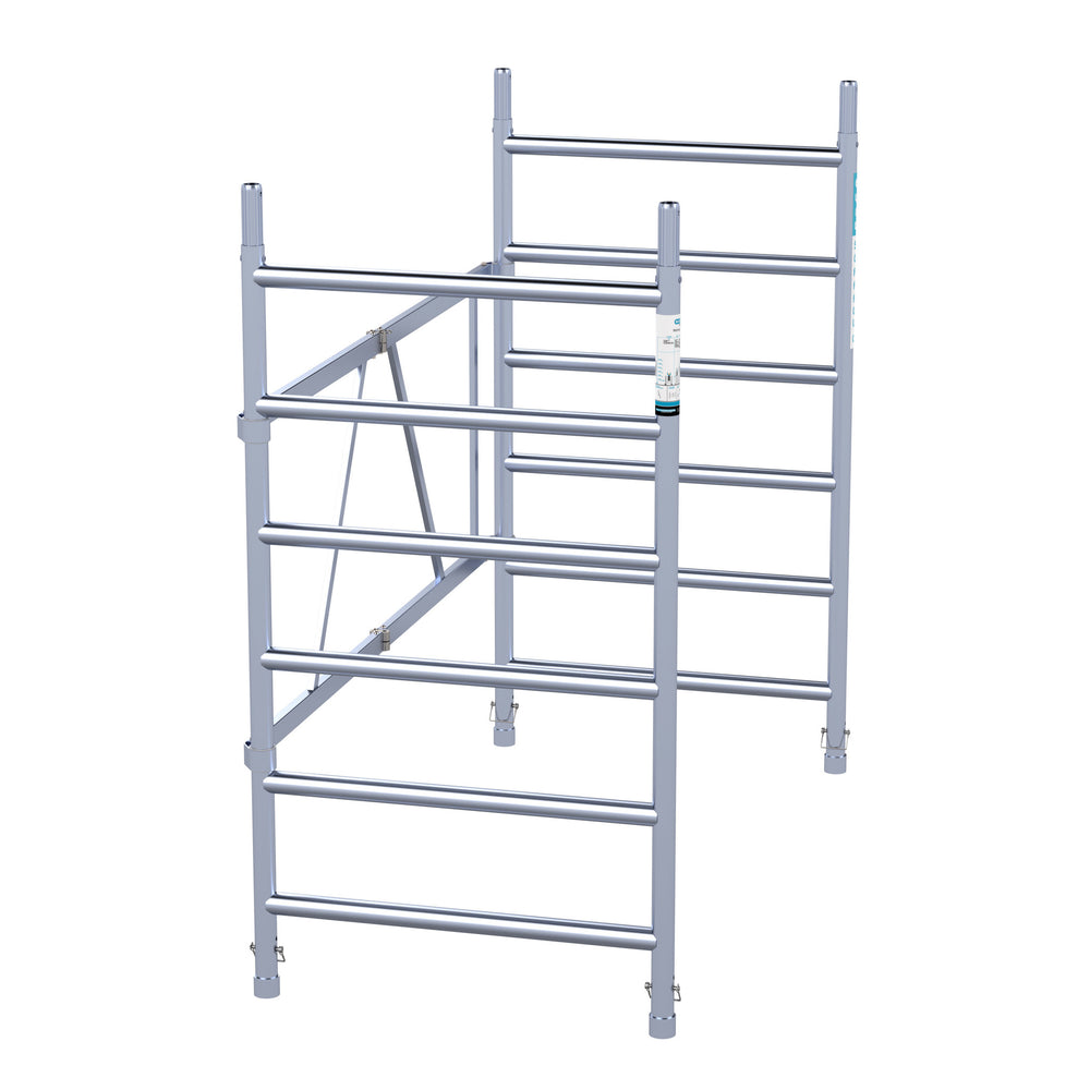 Combi kamersteiger 90 cm breed 4,5m werkhoogte
