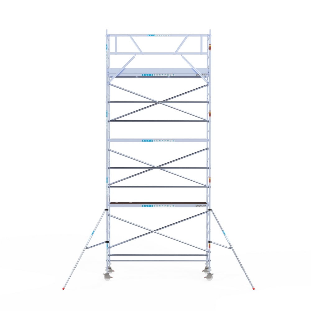 Rolsteiger Original 90x305 8,2m werkhoogte carbon vloer tegen de gevel