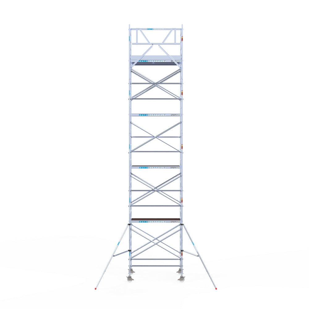 Rolsteiger Original 135x190 10,2m werkhoogte carbon vloer tegen de gevel