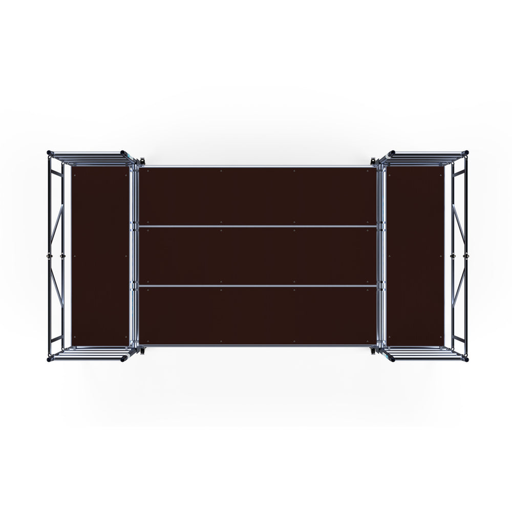 Stukadoors werkplatform 190x400x3m werkhoogte