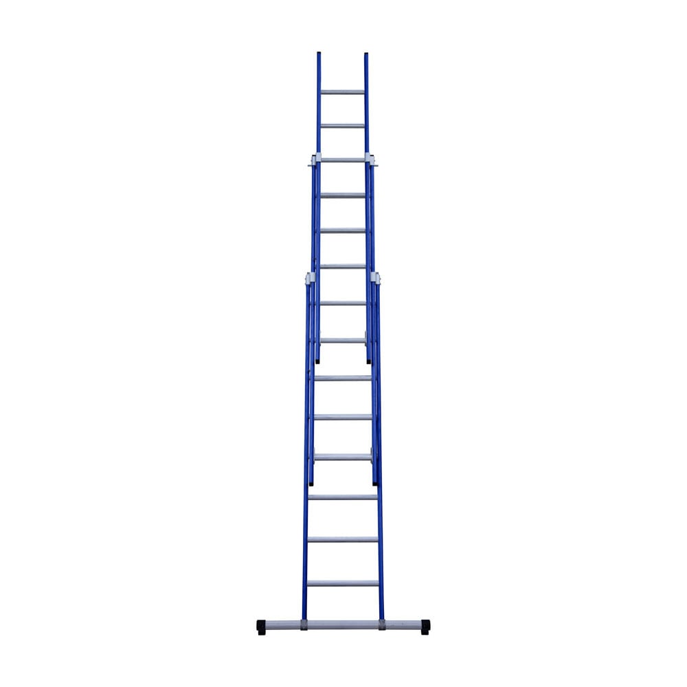 Eurostairs Reform ladder driedubbel recht 3x8 sporten BLAUW