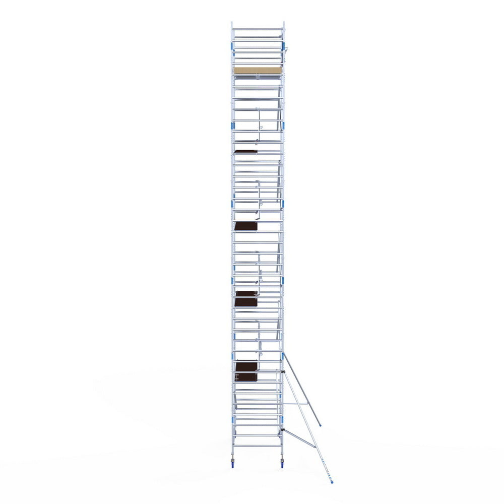 Rolsteiger Alumexx Extra 135x250 12,2m werkhoogte tegen de gevel