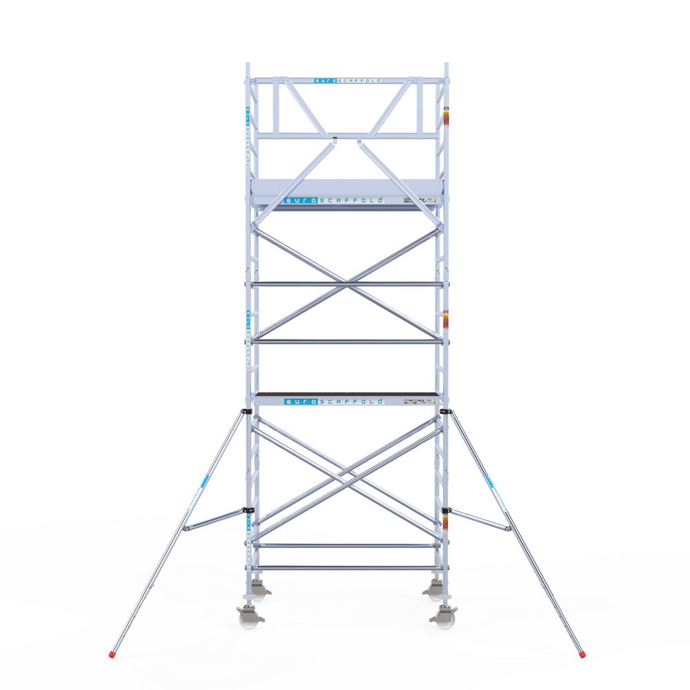 Rolsteiger Original 135x190 6,2m werkhoogte carbon vloer tegen de gevel