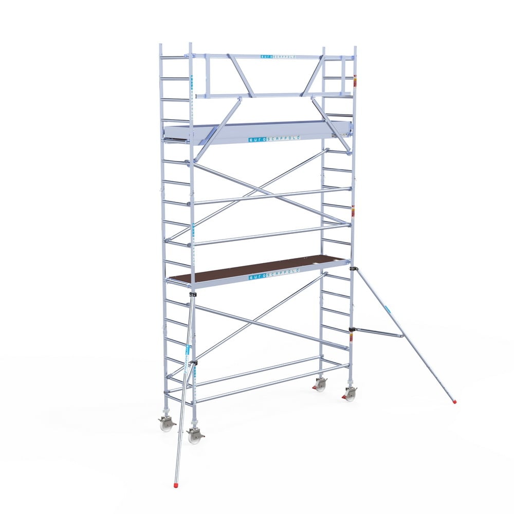 Rolsteiger Original 75x305 6,2m werkhoogte carbon vloer tegen de gevel