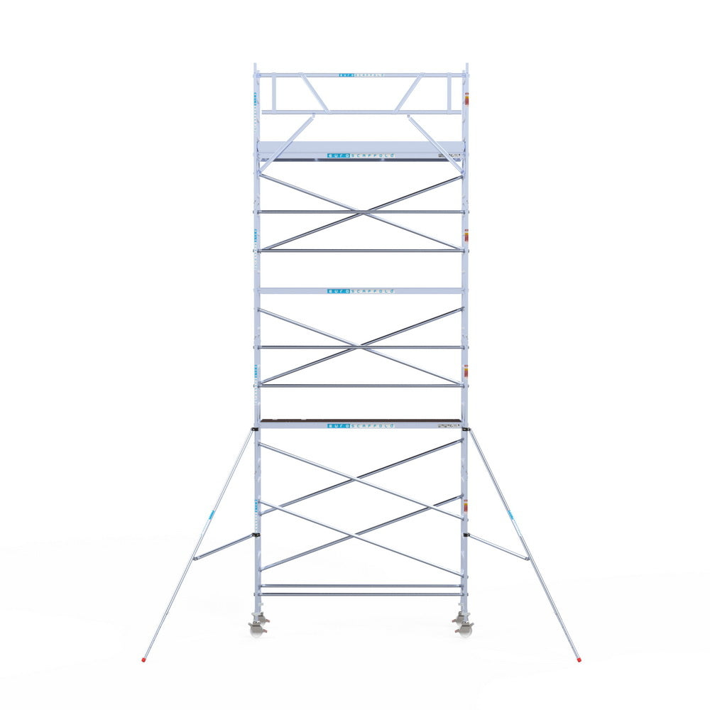 Rolsteiger Original 75x305 9,2m werkhoogte carbon vloer tegen de gevel