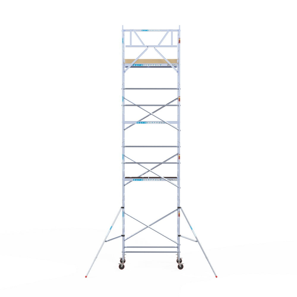 Rolsteiger Basic 90x190 9,2m werkhoogte tegen de gevel