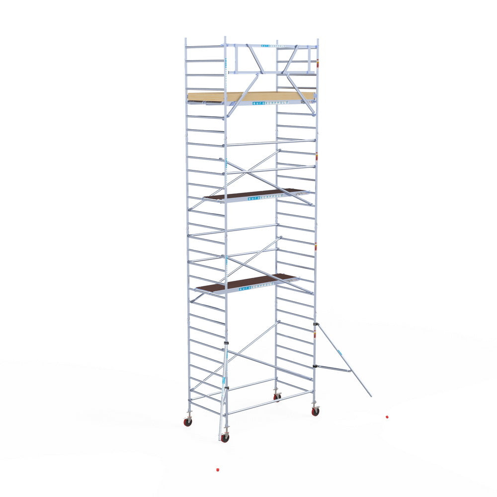 Rolsteiger Basic 135x250 9,2m werkhoogte tegen de gevel