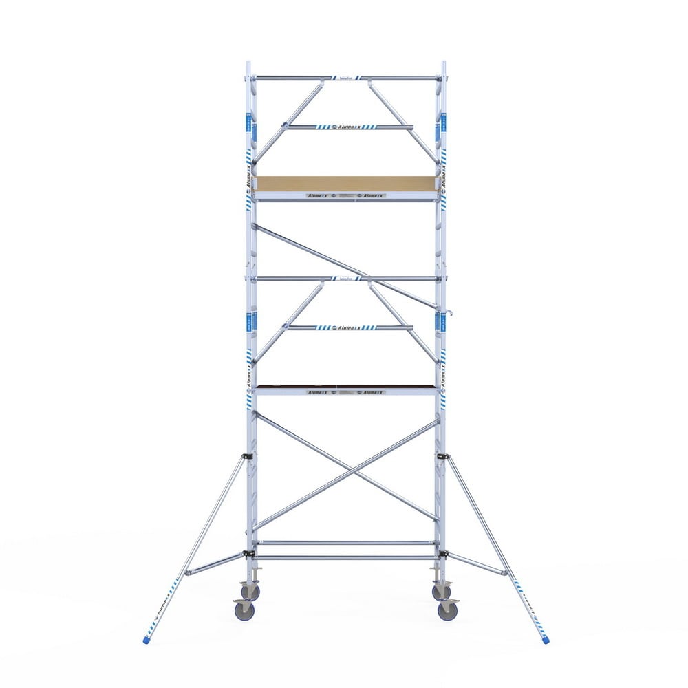 Rolsteiger Alumexx Extra 90x190 6,2m werkhoogte tegen de gevel