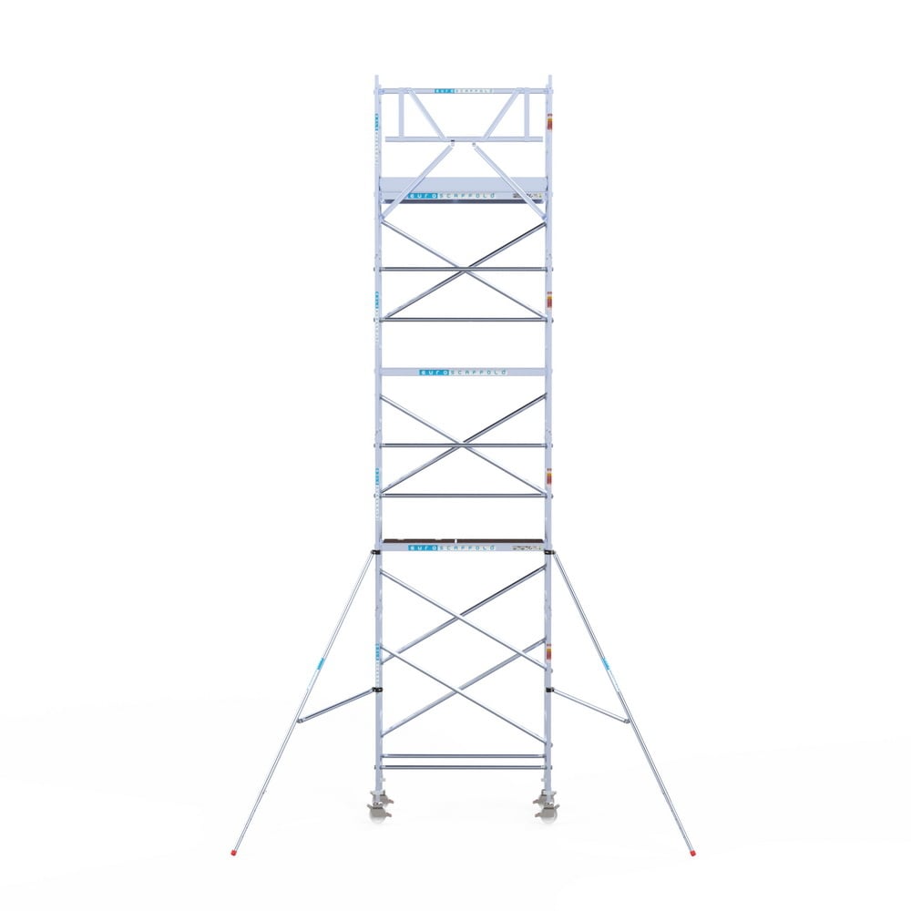 Rolsteiger Original 75x190 9,2m werkhoogte carbon vloer tegen de gevel