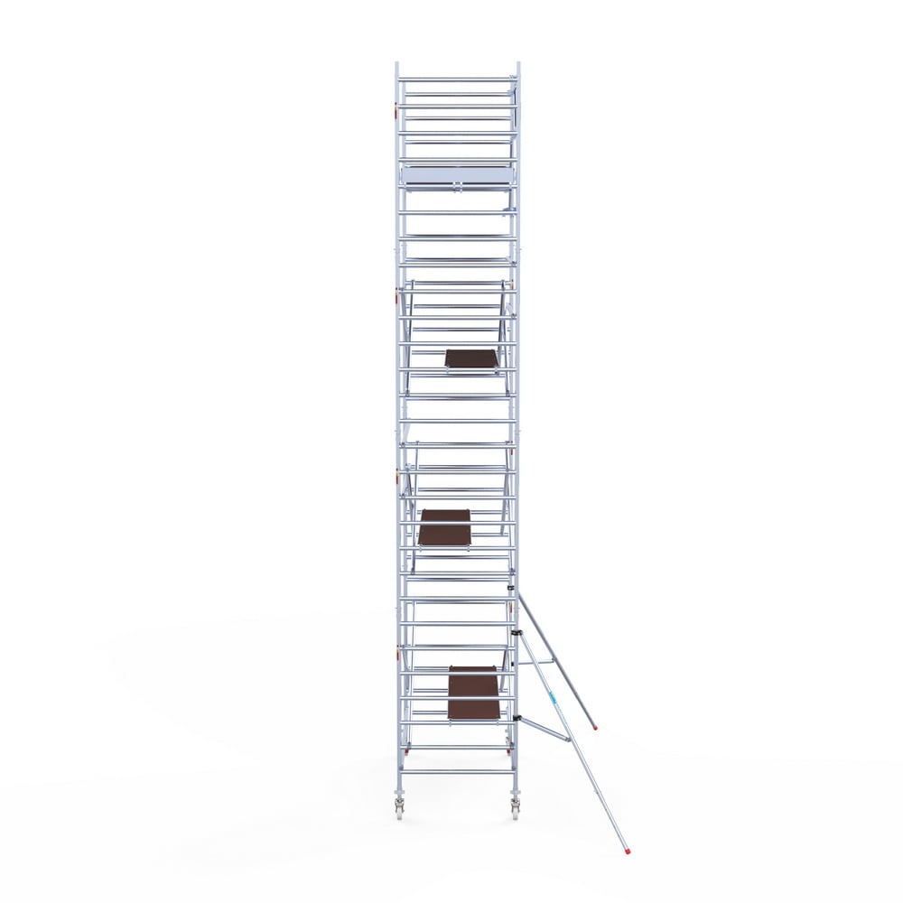 Rolsteiger Original 135x250 9,2m werkhoogte carbon vloer tegen de gevel