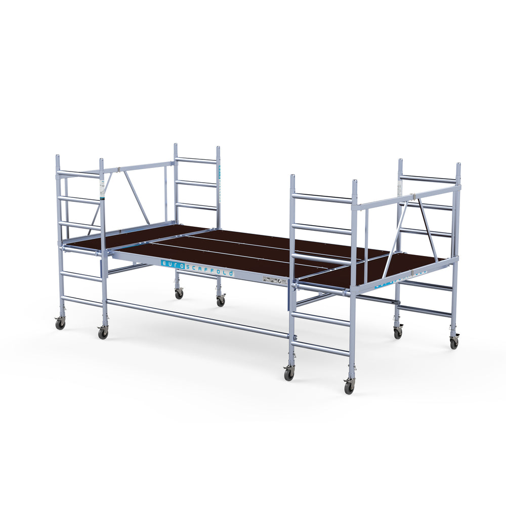 Stukadoors werkplatform 190x400x3m werkhoogte