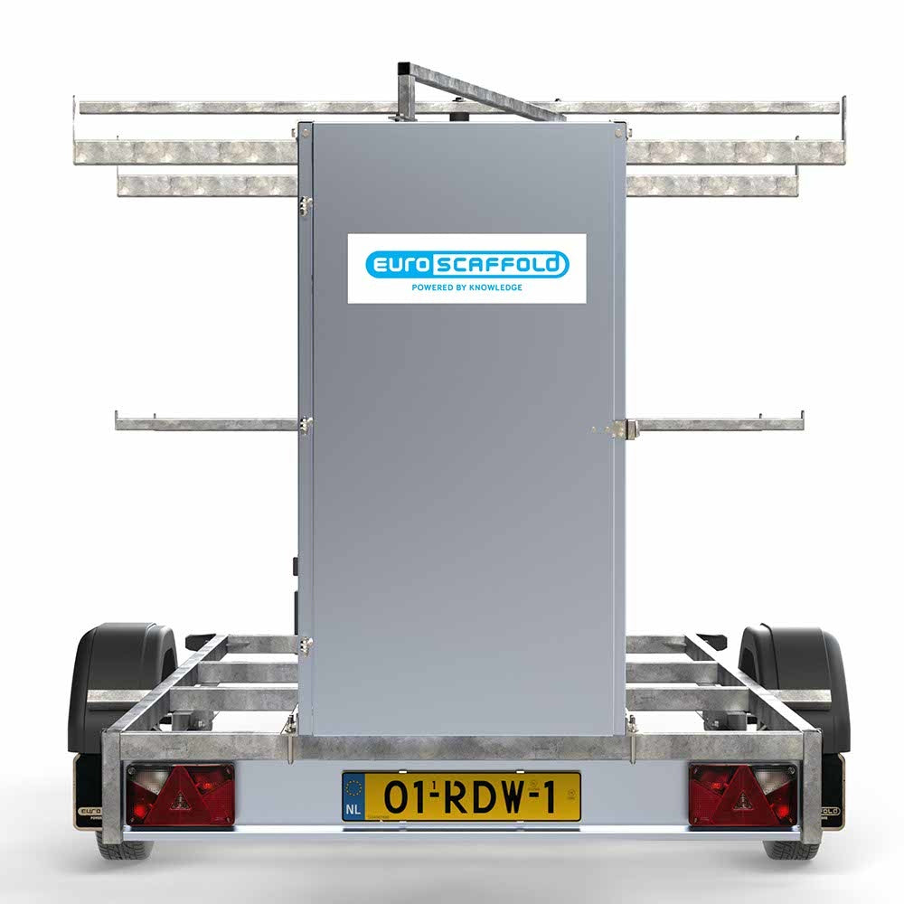 Steigeraanhanger afsluitbaar 3,05 meter