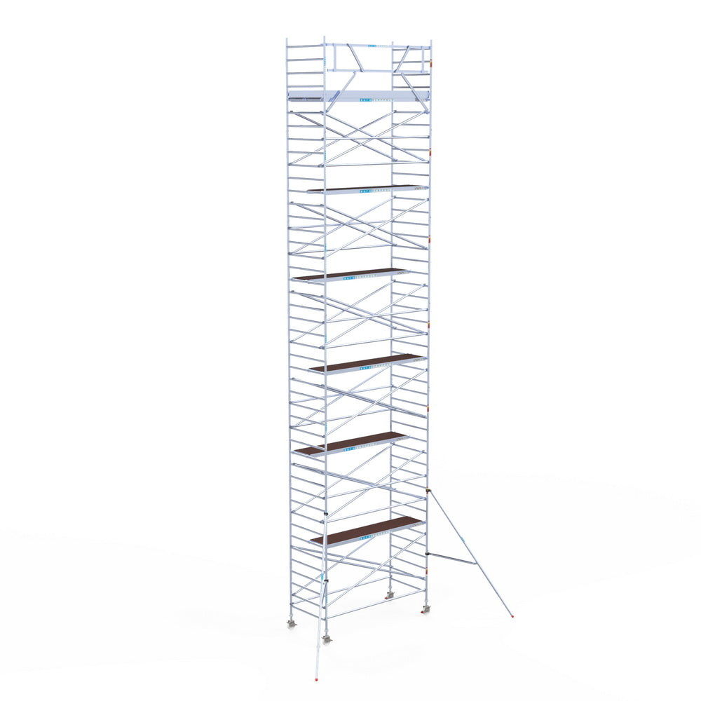 Rolsteiger Original 135x305 14,2m werkhoogte carbon vloer tegen de gevel