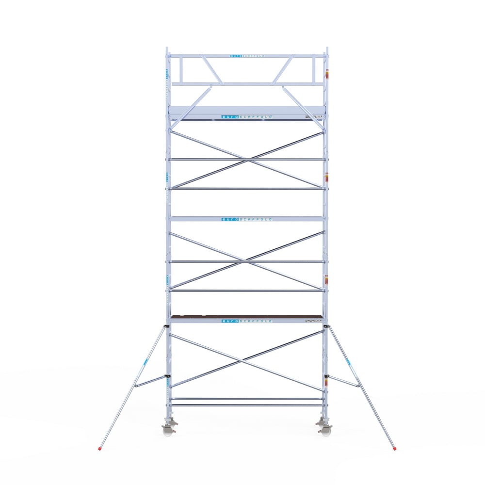 Rolsteiger Original 75x305 8,2m werkhoogte carbon vloer tegen de gevel