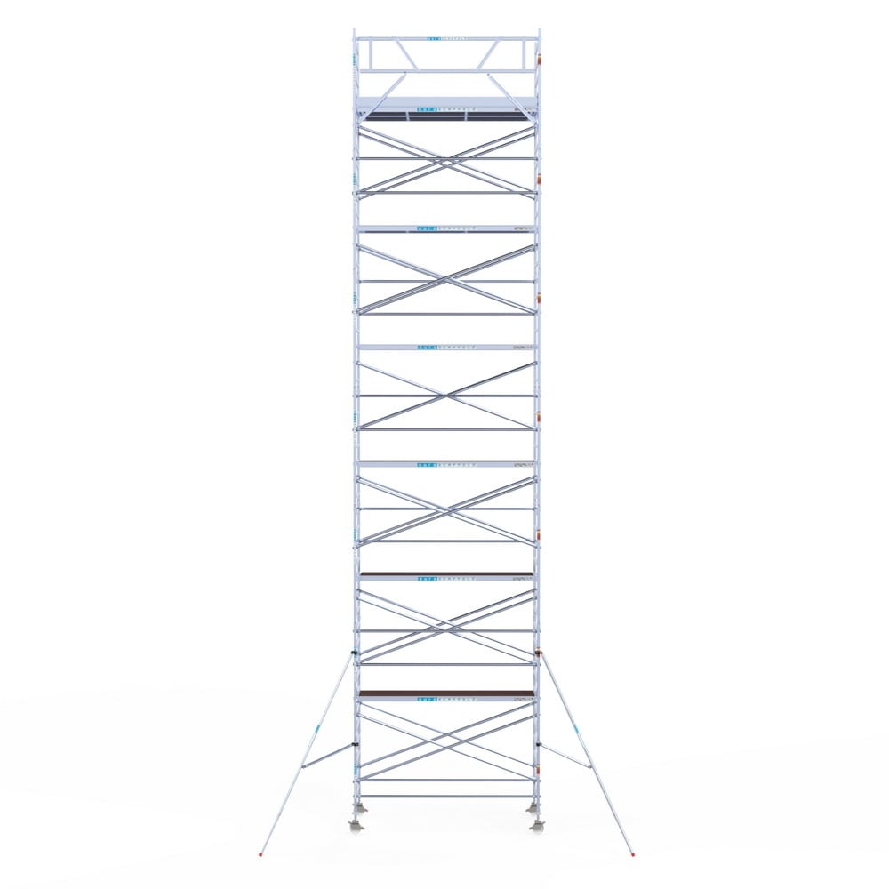 Rolsteiger Original 135x305 14,2m werkhoogte carbon vloer tegen de gevel