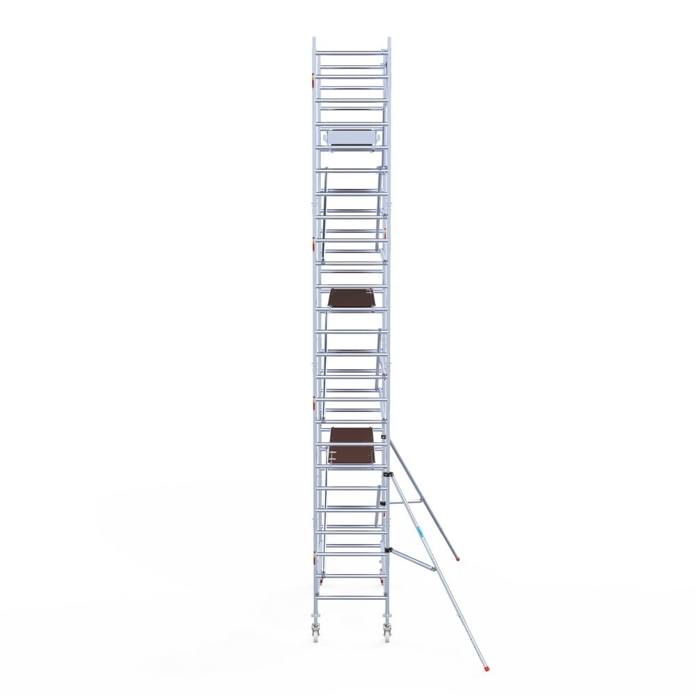 Rolsteiger Original 90x250 8,2m werkhoogte carbon vloer tegen de gevel