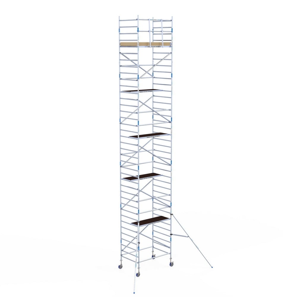 Rolsteiger Alumexx Light 135x190 12,2m werkhoogte tegen de gevel