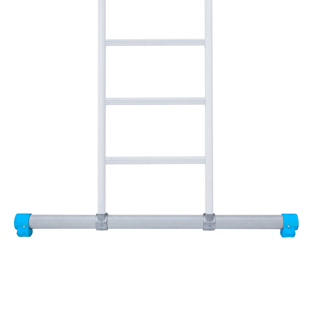Eurostairs Reform ladder driedelig recht 3x12 sporten + gevelrollen