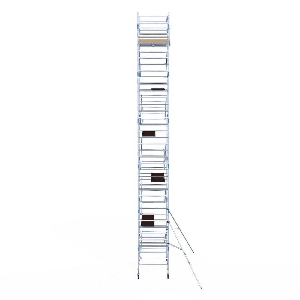 Rolsteiger Alumexx Light 135x250 12,2m werkhoogte tegen de gevel
