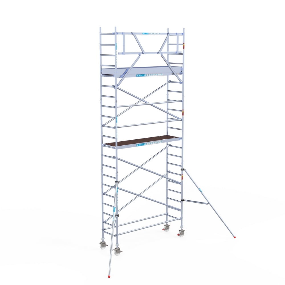 Rolsteiger Original 75x250 7,2m werkhoogte carbon vloer tegen de gevel