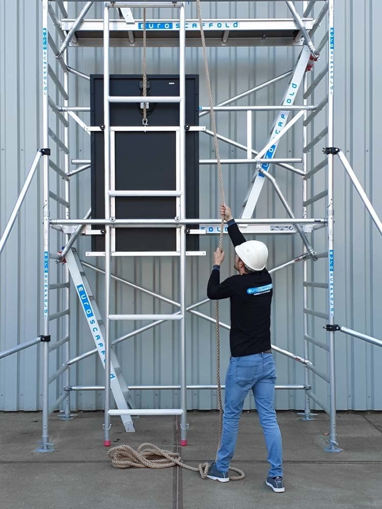 Solarlift 12,2m werkhoogte 305 cm