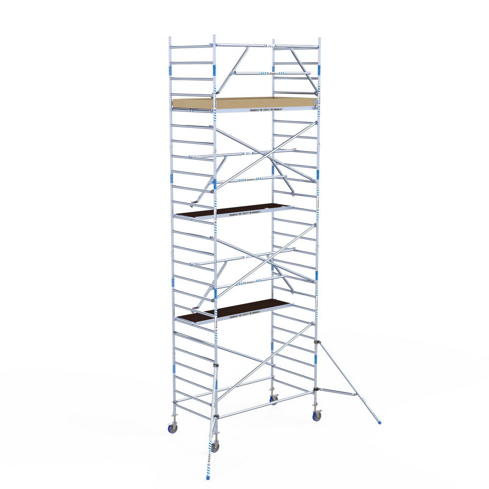 Rolsteiger Alumexx Extra 135x250 8,2m werkhoogte tegen de gevel