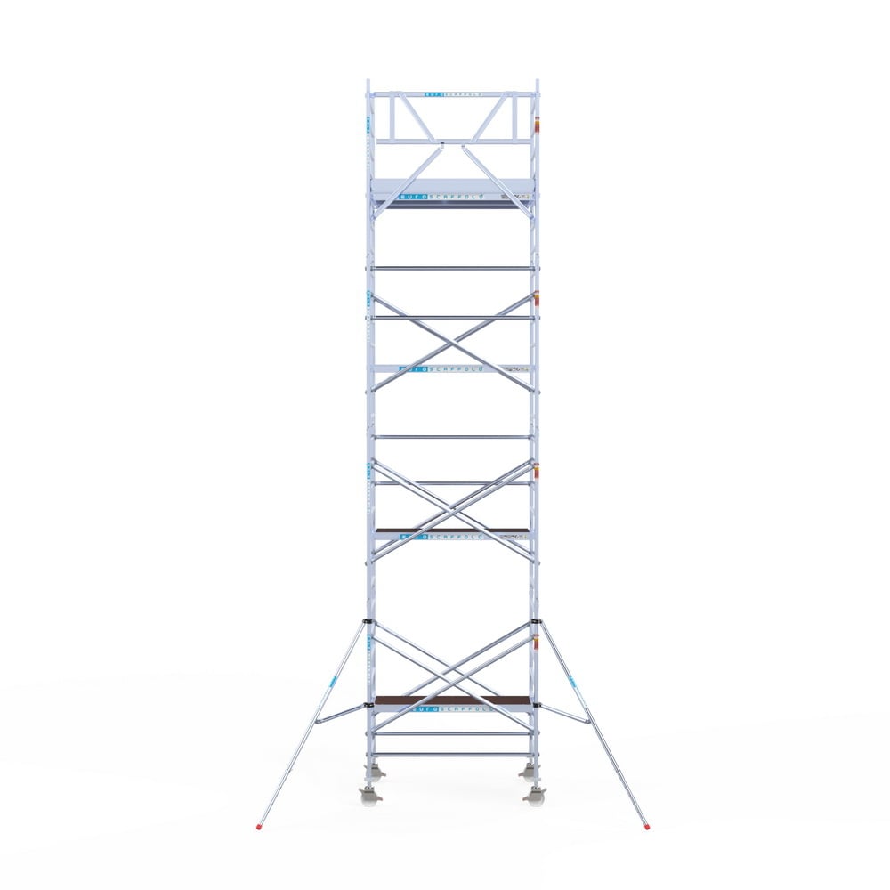 Rolsteiger Original 135x190 9,2m werkhoogte carbon vloer tegen de gevel