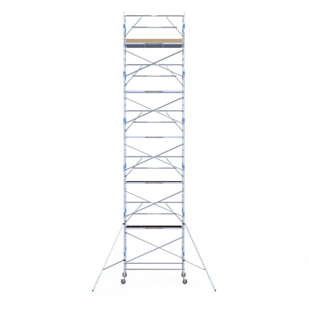 Rolsteiger Alumexx Extra 135x250 12,2m werkhoogte tegen de gevel