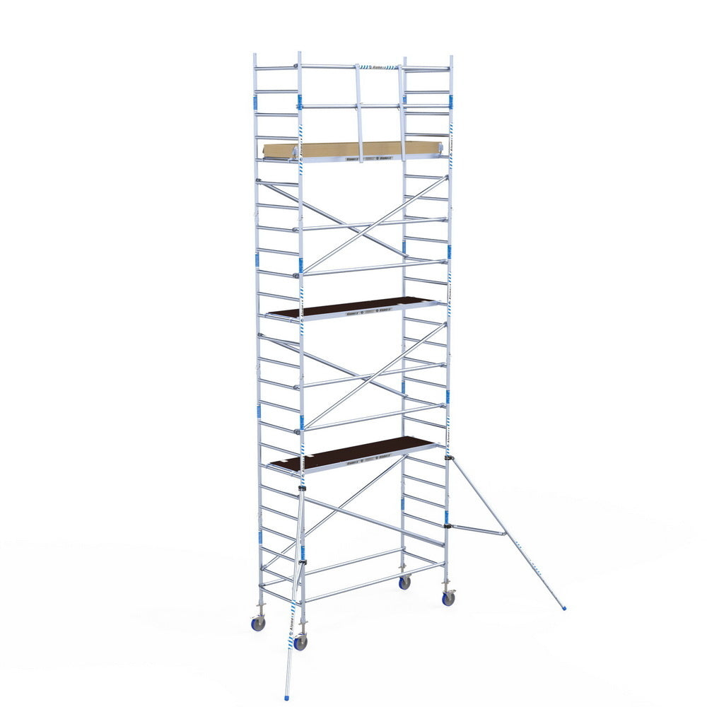 Rolsteiger Alumexx Light 90x250 8,2m werkhoogte tegen de gevel
