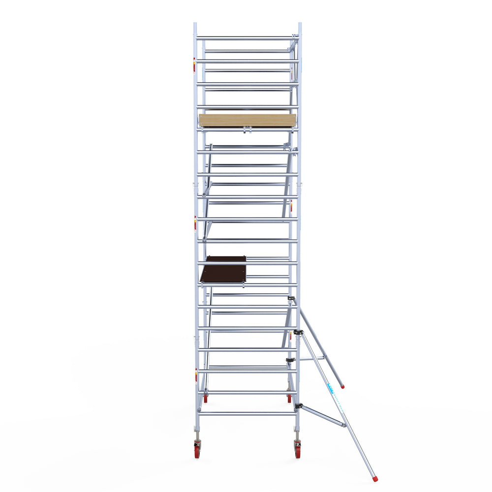 Anssems aanhanger en Basic rolsteiger 135x250x6,2m werkhoogte