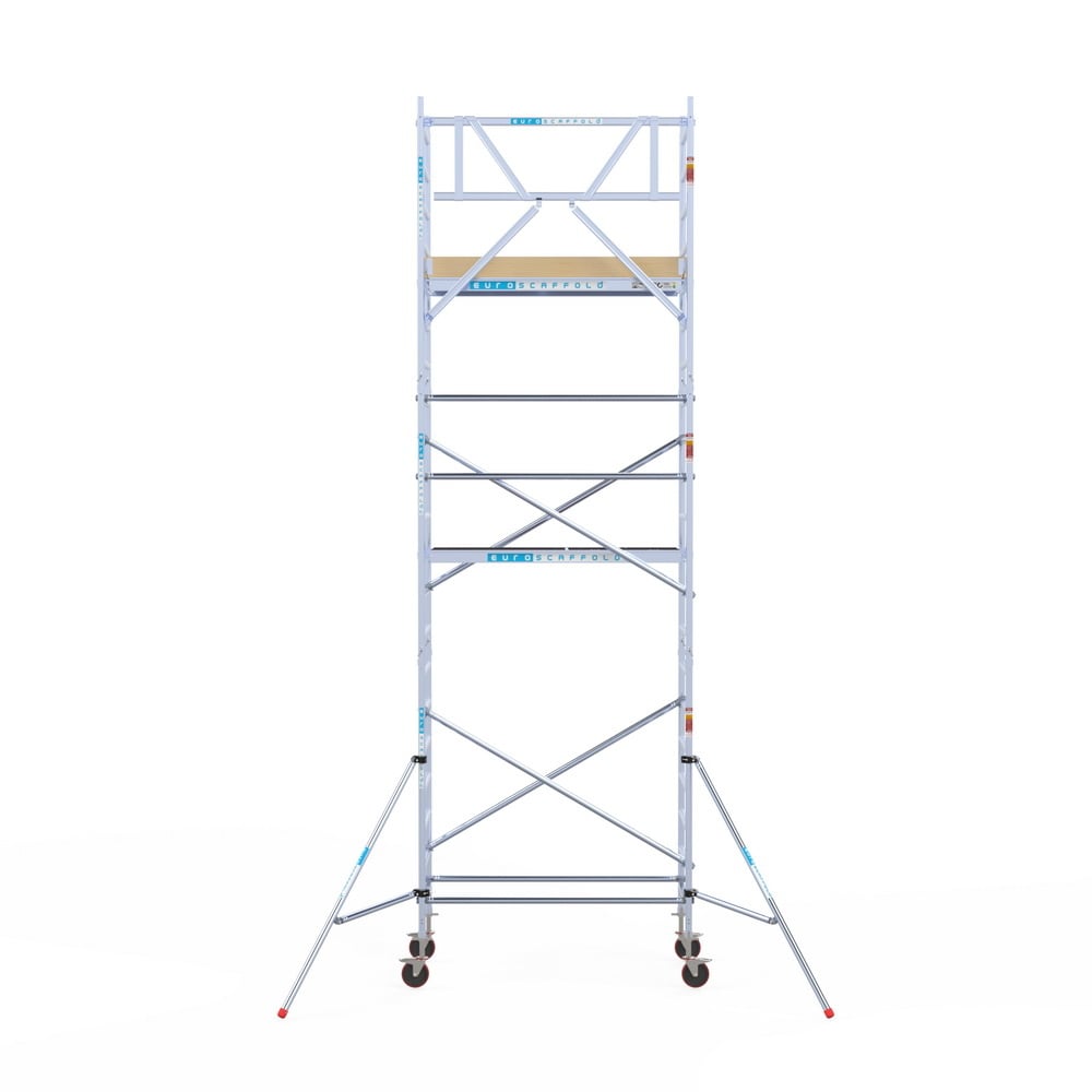 Rolsteiger Basic 90x190 7,2m werkhoogte tegen de gevel