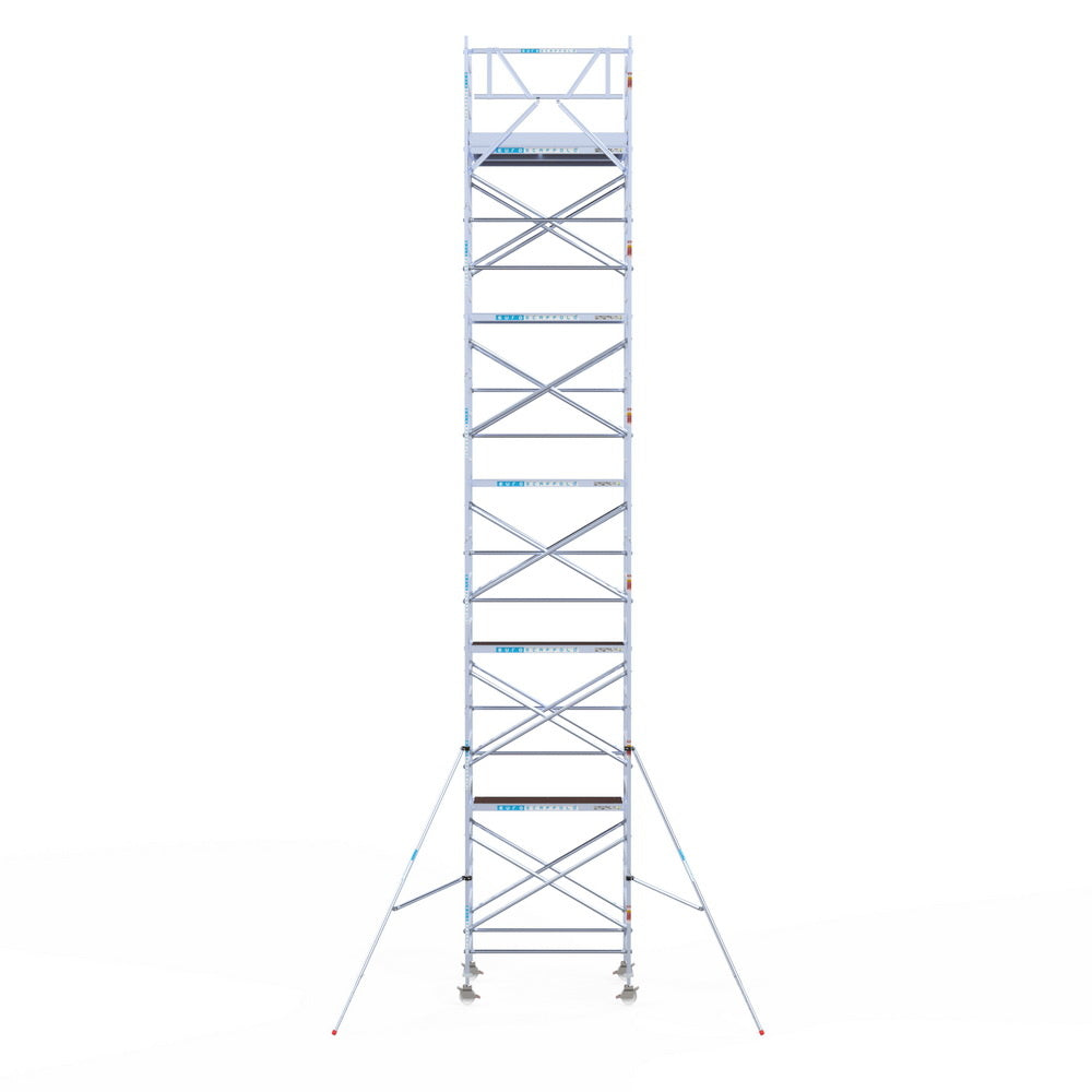 Rolsteiger Original 135x190 12,2m werkhoogte carbon vloer tegen de gevel