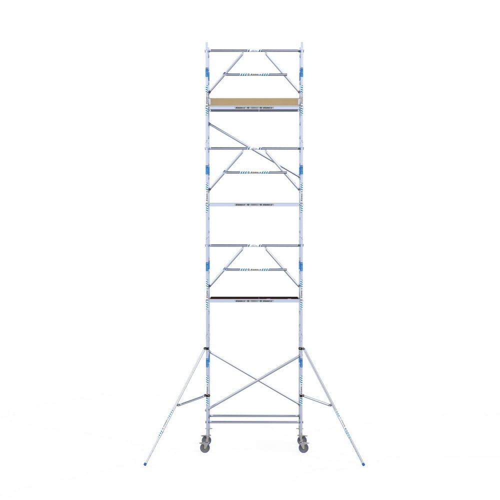 Rolsteiger Alumexx Extra 75x190 9,2m werkhoogte tegen de gevel