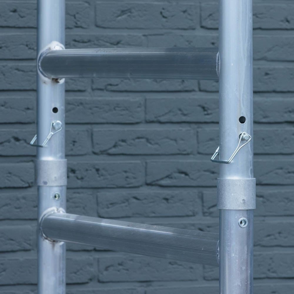 Rolsteiger Basic 75x250 6,2m werkhoogte tegen de gevel
