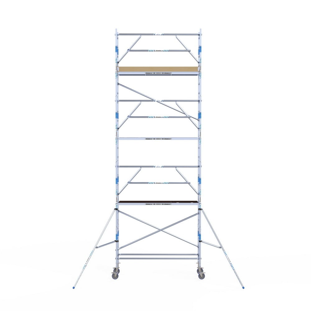 Rolsteiger Alumexx Extra 75x250 8,2m werkhoogte tegen de gevel