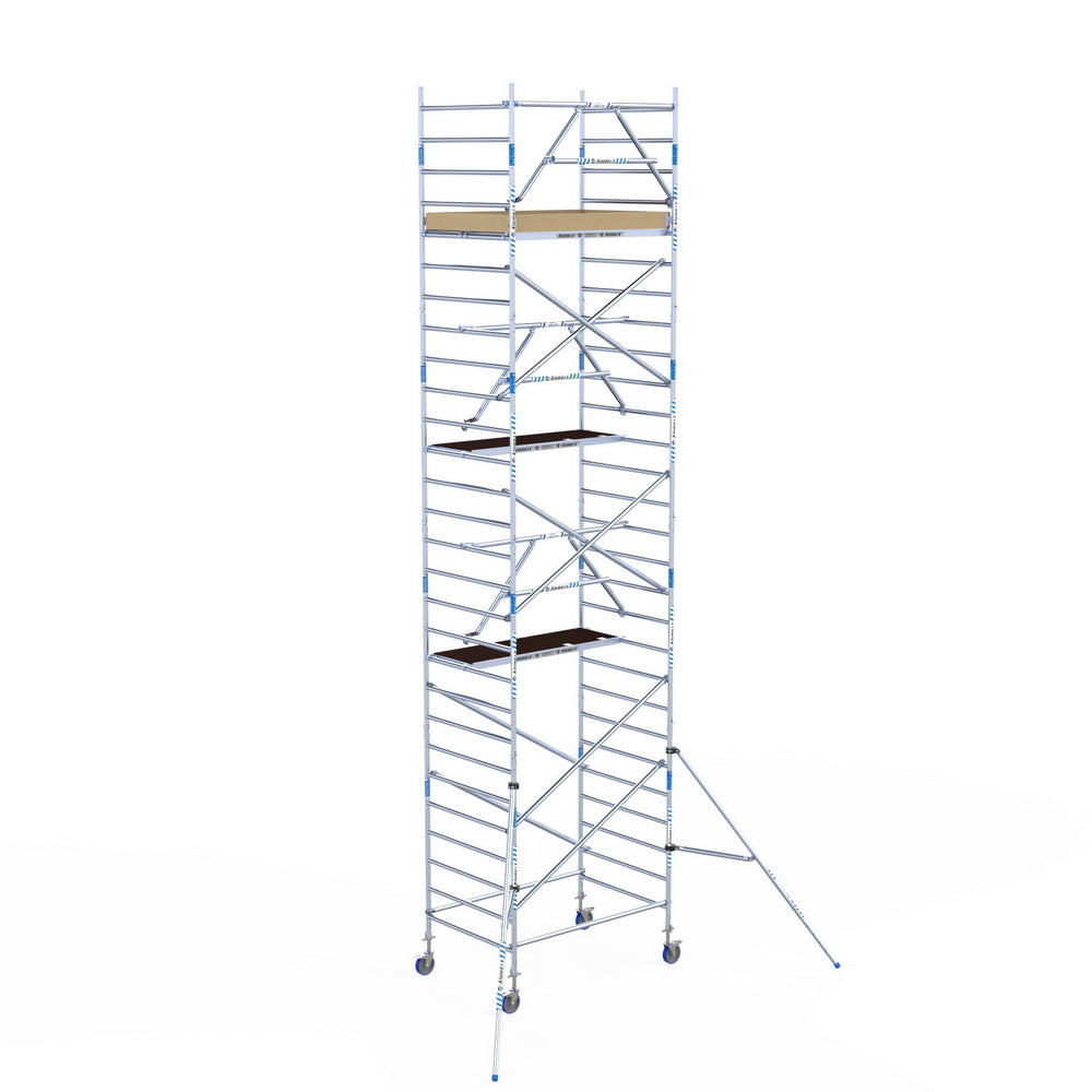 Rolsteiger Alumexx Extra 135x190 9,2m werkhoogte tegen de gevel
