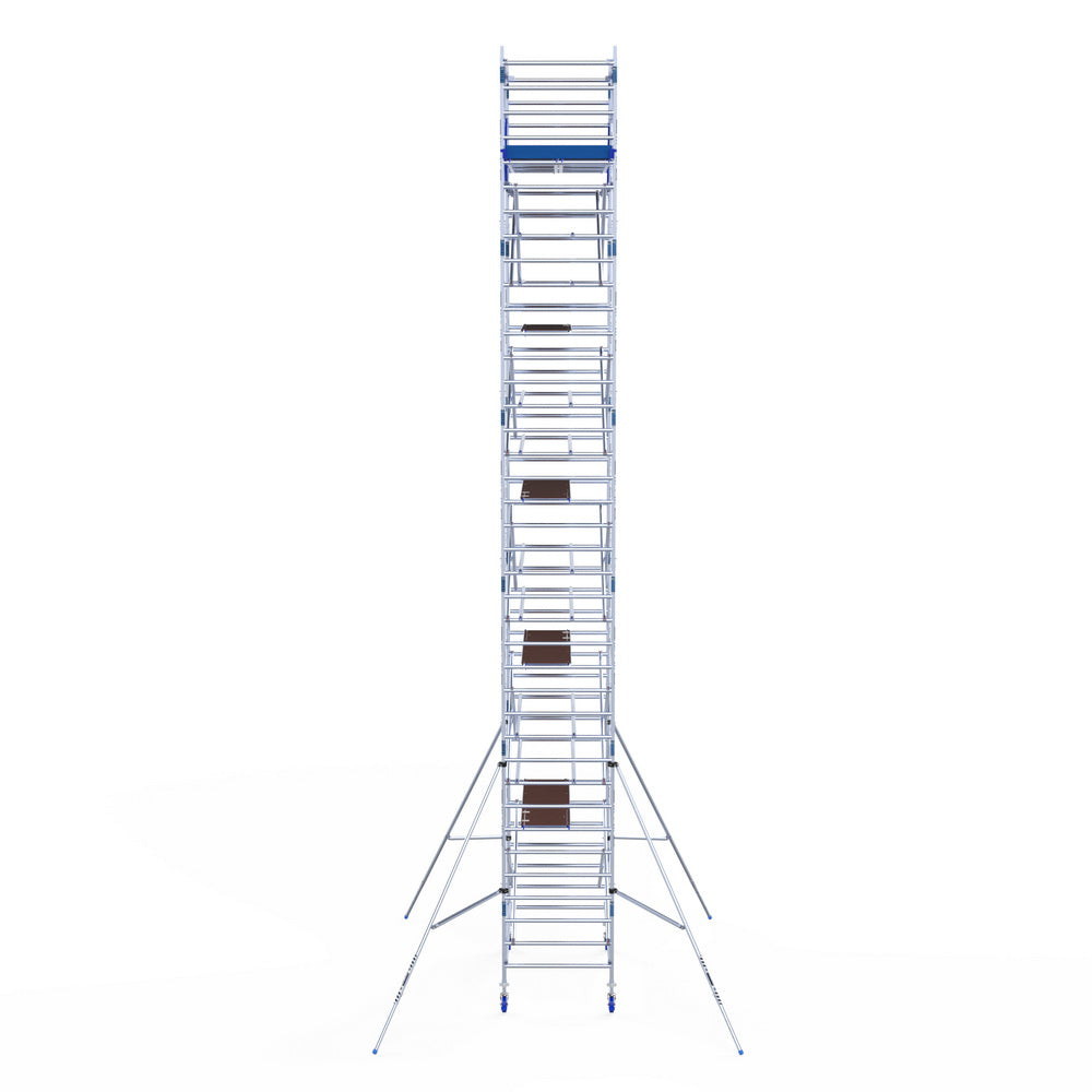 ASC Rolsteiger met schoren - 135x250 - 12,2m werkhoogte - Vrijstaand - Carbon