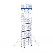 ASC Rolsteiger met schoren - 135x250 - 12,2m werkhoogte - Vrijstaand