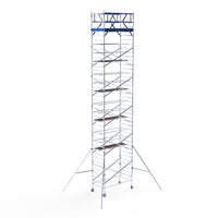 ASC Rolsteiger met schoren - 135x250 - 13,2m werkhoogte - Vrijstaand - Carbon