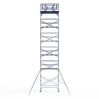 ASC Rolsteiger met schoren - 135x250 - 13,2m werkhoogte - Vrijstaand - Carbon