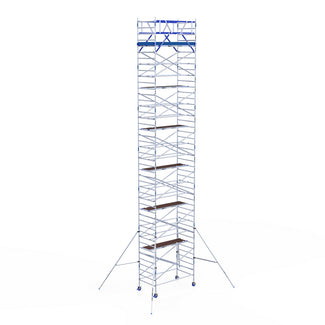 ASC Rolsteiger met schoren - 135x250 - 14,2m werkhoogte - Vrijstaand