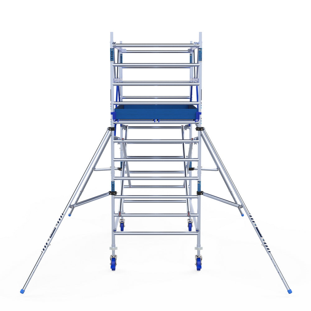 ASC Rolsteiger met schoren - 135x250 - 4,2m werkhoogte - Vrijstaand - Carbon