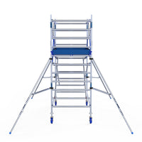 ASC Rolsteiger met schoren - 135x250 - 4,2m werkhoogte - Vrijstaand - Carbon